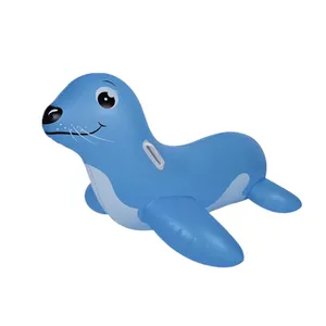 Lovely Design Blue PVC Inflatable SeaライオンズPool Toy