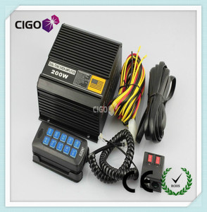 Sirena Electrónica Automotriz de Aluminio de Alta Calidad <span class=keywords><strong>CIGO</strong></span> AS-928, Altavoz de Sirena de 2 Vías, 12V 200W, en Venta - Product Image 2