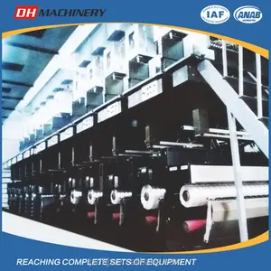 Polyester ve PP multifilament FDY POY iplik yapma makinesi otomatik sarıcı ile