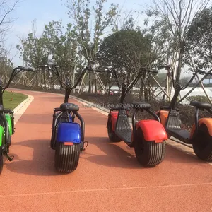 Scooter électrique Citycoco, 60v, 1000w, 1500w, trottinette haute qualité, vente en gros, chine