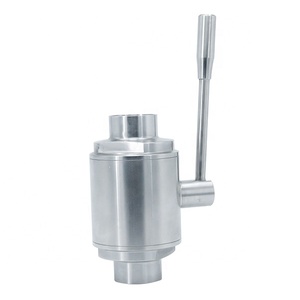 Hecho en China Válvula de bola soldada de tipo pesado SS304 SS316L de grado alimenticio de acero inoxidable sanitario con buen precio de alta calidad - Product Image 1