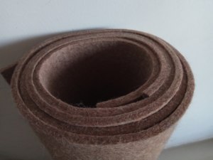 Feltro di lana 100% agugliato di 3-<span class=keywords><strong>5mm</strong></span> di spessore per le scarpe - Product Image 5