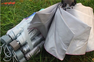 K242 8k quà tặng giá rẻ xách tay <span class=keywords><strong>mini</strong></span> có thể gập lại chống UV Ô dù cao su CN ô - Product Image 3