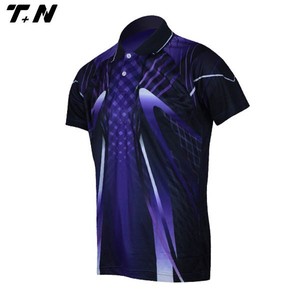 China, fábrica de camisas de polo sublimado blanco <span class=keywords><strong>y</strong></span> negro - Product Image 5