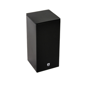 Factory airtight black square metal tin can box for tea and coffee