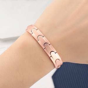 Prix usine Thérapie Sain Pur <span class=keywords><strong>Cuivre</strong></span> Magnétique Bracelet Bracelet Éléments Personnalisés Bijoux <span class=keywords><strong>De</strong></span> Soins <span class=keywords><strong>De</strong></span> Santé - Product Image 6