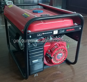 Generador de Gasolina KOBAL de 4.5kw 4.5kva, Cable de Cobre 100%, Arranque Eléctrico con Ruedas y Batería - Product Image 6