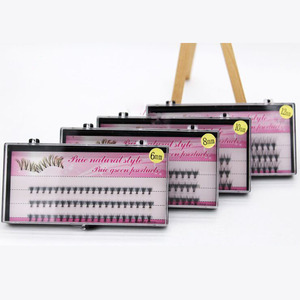 Ciglia Individuali 10P Curvatura <span class=keywords><strong>C</strong></span> D, Ciglia 10D Fai-da-Te, Ciglia Finte in Visone Fatte a Mano, Estensioni Naturali a Ciuffi, Vendita all'Ingrosso - Product Image 1