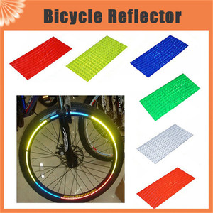 Meme bicicleta Reflector fluorescente bicicleta <span class=keywords><strong>MTB</strong></span> bicicleta de Ciclismo de llanta de rueda de <span class=keywords><strong>pegatinas</strong></span> reflectantes calcomanía Accesorios - Product Image 2