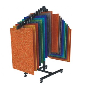 Cao cấp bán lẻ ánh sáng đứng triển lãm trường hợp vải hiển thị - Product Image 1