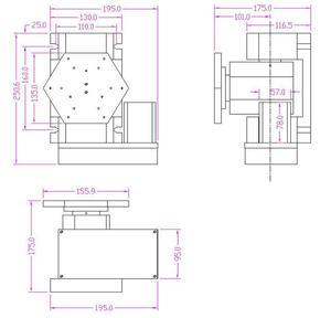 Axe rotatif CNC à 5 axes de type mandrin pour machine CNC DIY - Product Image 6