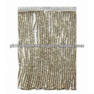 Embellecedor de flecos dorados para banderas, embellecedor de flecos dorados, alambre de lingote, flecos dorados para decoración religiosa, OEM - Product Image 3
