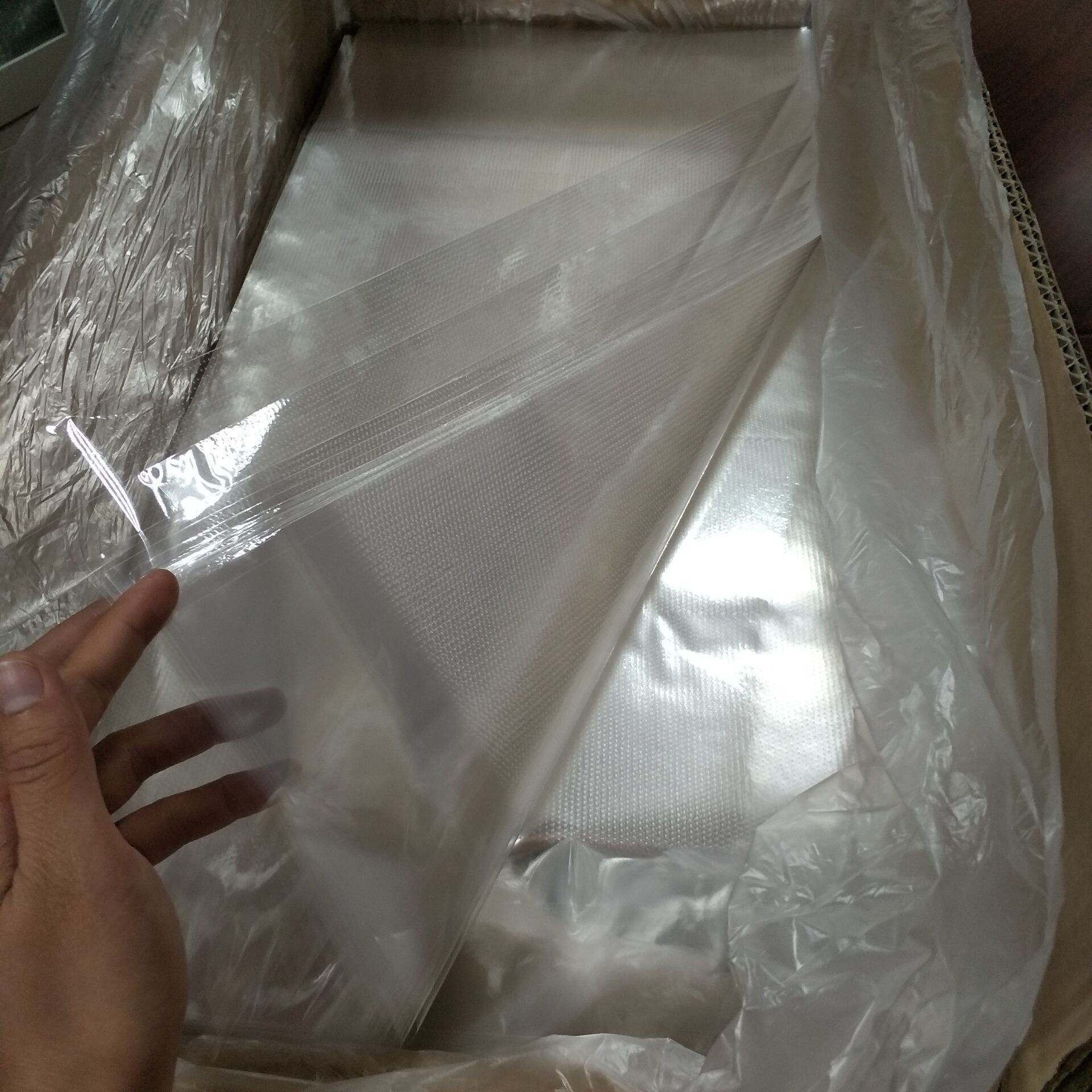 square bottom opp film