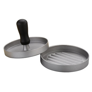 Thịt thực phẩm Burger Báo Chí với xử lý kim loại Burger Hướng dẫn sử dụng Báo Chí BBQ <span class=keywords><strong>Hamburger</strong></span> Báo Chí - Product Image 4