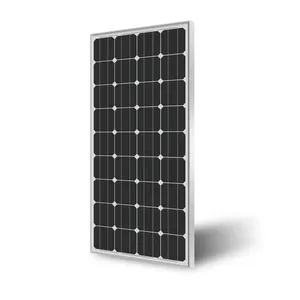 高效率 150 瓦单晶硅太阳能电池板 150 瓦 18v 太阳能电池板价格