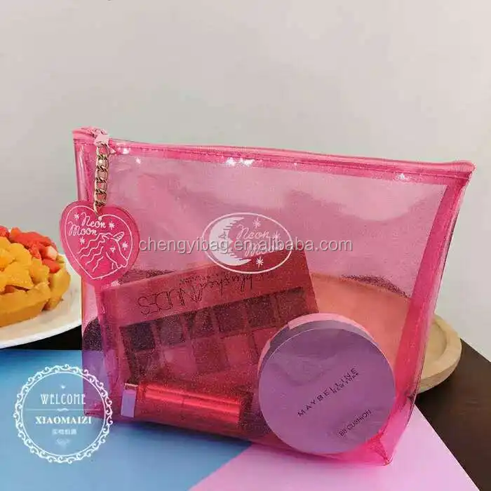 Klare PVC Bleistift Make-up Kosmetik tasche