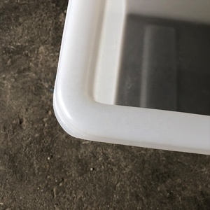 Rechthoek Poly Feed Opslag Tub Food Grade Milieuvriendelijk Recyclebaar Plastic Voor Visvlees Gevogelte Verse Georganiseerde Opslag - Product Image 4
