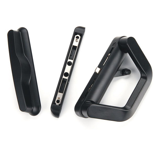 Aluminium Hotel Door Handle with Farmhouse Design Ambidextrous Touch Control