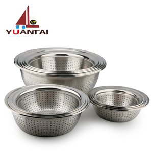 Buona qualità Accessori da cucina in <span class=keywords><strong>acciaio</strong></span> inox colino cesto di Riso Setaccio In <span class=keywords><strong>Acciaio</strong></span> Inox Colino di Metallo - Product Image 2