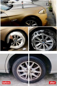 China productos químicos para autos Tire Shine y limpiador protector Tire Shine gel - Product Image 3