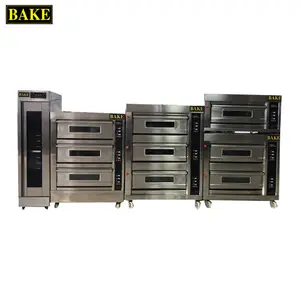 Shijiazhuang bake company manufacture electric deck oven,high quality and discount price stainless steel pizza oven