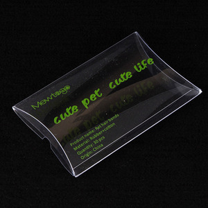 Scatole Personalizzate in Plastica Trasparente per Imballaggio, Scatola Trasparente a Forma di Cuscino, Scatola in PVC Trasparente per Imballaggio - Product Image 4