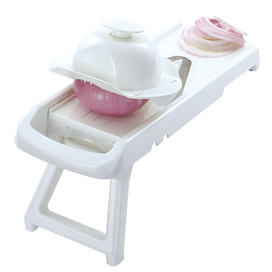 V-Vorm Messen Witte Professionele Snijmachine Groentesnijder Japanse Mandoline Snijmachine Met Inzetbescherming