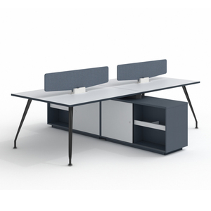 Piccoli banchi di ricevimento bianchi del produttore di Guangzhou eleganti mobili da Reception per uso ufficio - Product Image 2