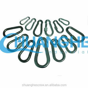 ตะขอคาราบิเนอร์แบบสะท้อนแสงทำจากโลหะผสมสังกะสีพร้อมพวงกุญแจ - Product Image 5