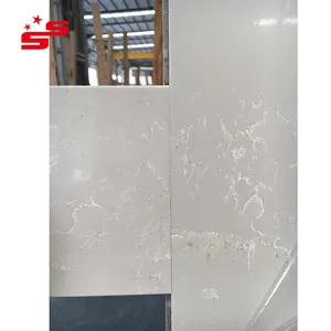 Artificial Quartz Stone Beige Quartz Marble quartz stone Vanity Artificial Stone Slabs Wholesale Solid Surface