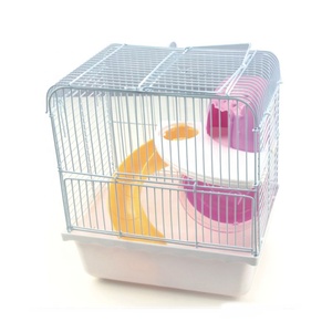 Jaula <span class=keywords><strong>de</strong></span> Lujo para Hámsteres con Bandeja <span class=keywords><strong>de</strong></span> Plástico, Casas <span class=keywords><strong>de</strong></span> 2 Pisos, <span class=keywords><strong>Castillo</strong></span> Pequeño con Túnel, Cochecitos, Jaula <span class=keywords><strong>de</strong></span> Princesa <span class=keywords><strong>de</strong></span> Moda para Cría <span class=keywords><strong>de</strong></span> Hámsteres - Product Image 6