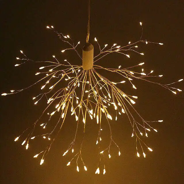 180 Led Fireworks Light String Lights Outdoor Waterproof 8 Mode Remote Control Lamp屋内屋外装飾ライト