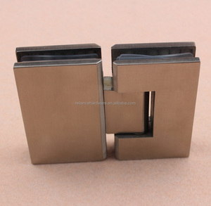 SUS304 đánh bóng satin 180 độ không khung trượt tắm cửa kính bản lề cho 8-12mm kính phòng tắm - Product Image 4