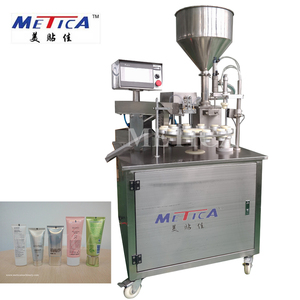 Plastic tube and aluminum plastic soft tube filling sealing machine and ultrasonic filling sealing closing machine for tube