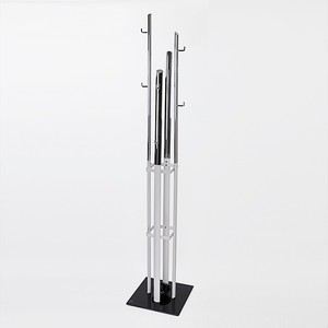 Perchero moderno con 9 ganchos para tocadiscos con revestimiento negro en forma de árbol - Product Image 6