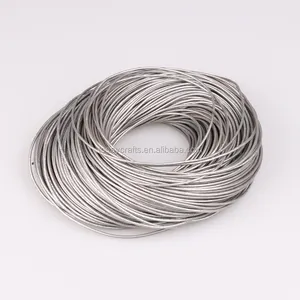 1.5mm GREY Leather Cord GRAY Natural Dye Leather Lace 1.5mm Cord for Wrap Bracelets Leather Jewelry Supplies