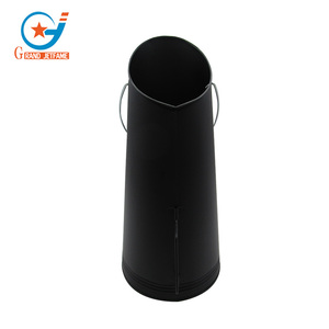 ถังใส่เถ้าไฟสำหรับเตาผิงในครัวเรือนทำจากโลหะขนาดใหญ่4.1แกลลอน - Product Image 4