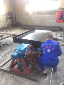 Küçük ölçekli plaser alüvyon altın madencilik ekipmanları altın panning seti küçük mini wilfley tablo satılık wilfley sallayarak tablo Çin - Product Image 2