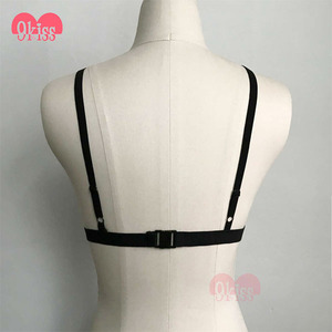 Bra Top Bustier Mujeres Bralette Encaje transparente Inconsútil de La Correa Caliente - Product Image 6