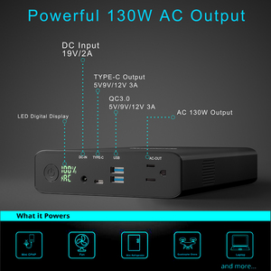 2023 nuevos productos Power Banks 640000mAh AC 110V <span class=keywords><strong>cargador</strong></span> de batería portátil <span class=keywords><strong>para</strong></span> Popular <span class=keywords><strong>Laptop</strong></span> Drone,Mini nevera, ventilador, Ipad, teléfono - Product Image 4