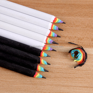 Dernière conception arc-en-papier enveloppé crayons écologique <span class=keywords><strong>crayon</strong></span> d'<span class=keywords><strong>ardoise</strong></span> pour Noël - Product Image 2
