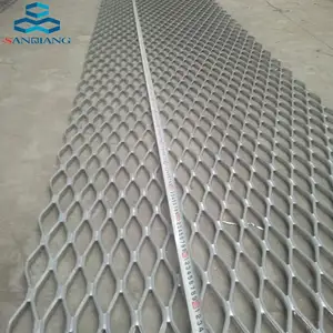 Aluminum Expanded Mesh High Quality 6063-T6 Walkway Aluminum Grating Catwalk Platform Expanded Mesh