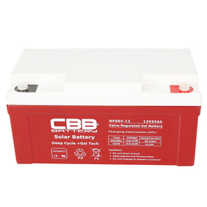 12V65Ah 깊은 주기 및 태양 젤 배터리 - Product Image 2