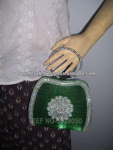 2023 New Party Fashion Tassel Wedding Bling <b>Clutch</b> Evening Bag Women Purple Satin <b>Silver</b> Gold Blue OEM Style Snap Pattern - Product Image 3