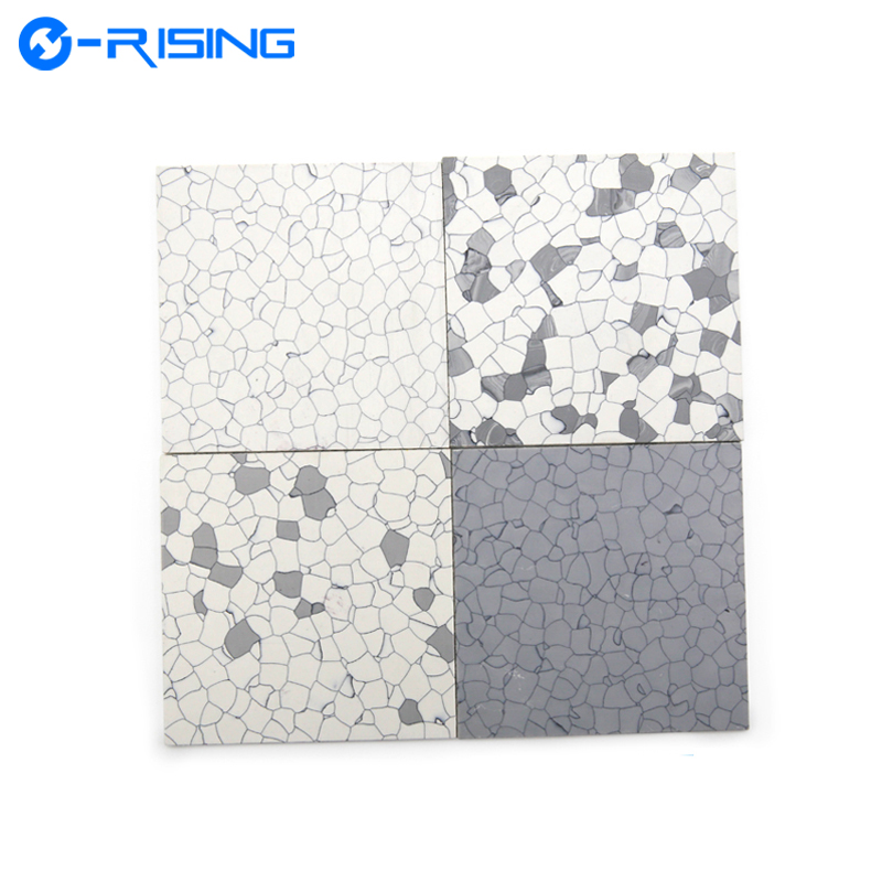 E-RISING оптовая продажа 2,0 мм 2,5 мм 3,0 мм Белый Индивидуальные антистатический ковер ПВХ во внутренних помещениях; Разбираемый пол