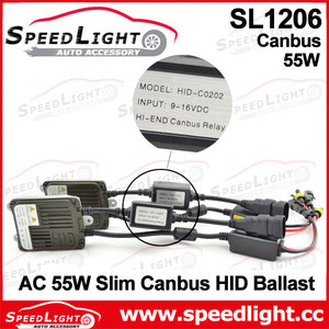De alta calidad 24 meses de garantía Auto HID lastre delgado para coche 35W/55W 9-16V Canbus AC Xenón HID lastre - Product Image 1