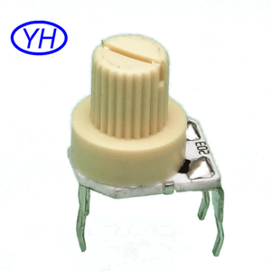 Película cerámica 3 pins 8mm <span class=keywords><strong>españa</strong></span> 100 k 10 k 5 k trimmer potenciómetros con cubierta <span class=keywords><strong>de</strong></span> polvo - Product Image 1