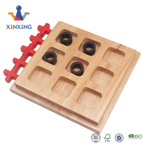 Juegos de mesa de madera <span class=keywords><strong>TIC</strong></span> <span class=keywords><strong>TAC</strong></span> TOE juegos de viaje - Product Image 3