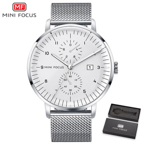MINI FOCUS 0052G nouveauté Top marque de luxe Royal or hommes <span class=keywords><strong>montre</strong></span> lumineux étanche hommes Quartz chronographe mode sport - Product Image 4