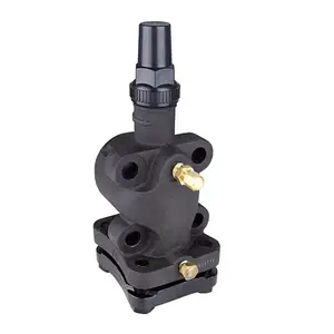 Cast iron refrigeration compressor service valve